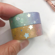 Load image into Gallery viewer, Rainbow Galaxy Washi Tape
