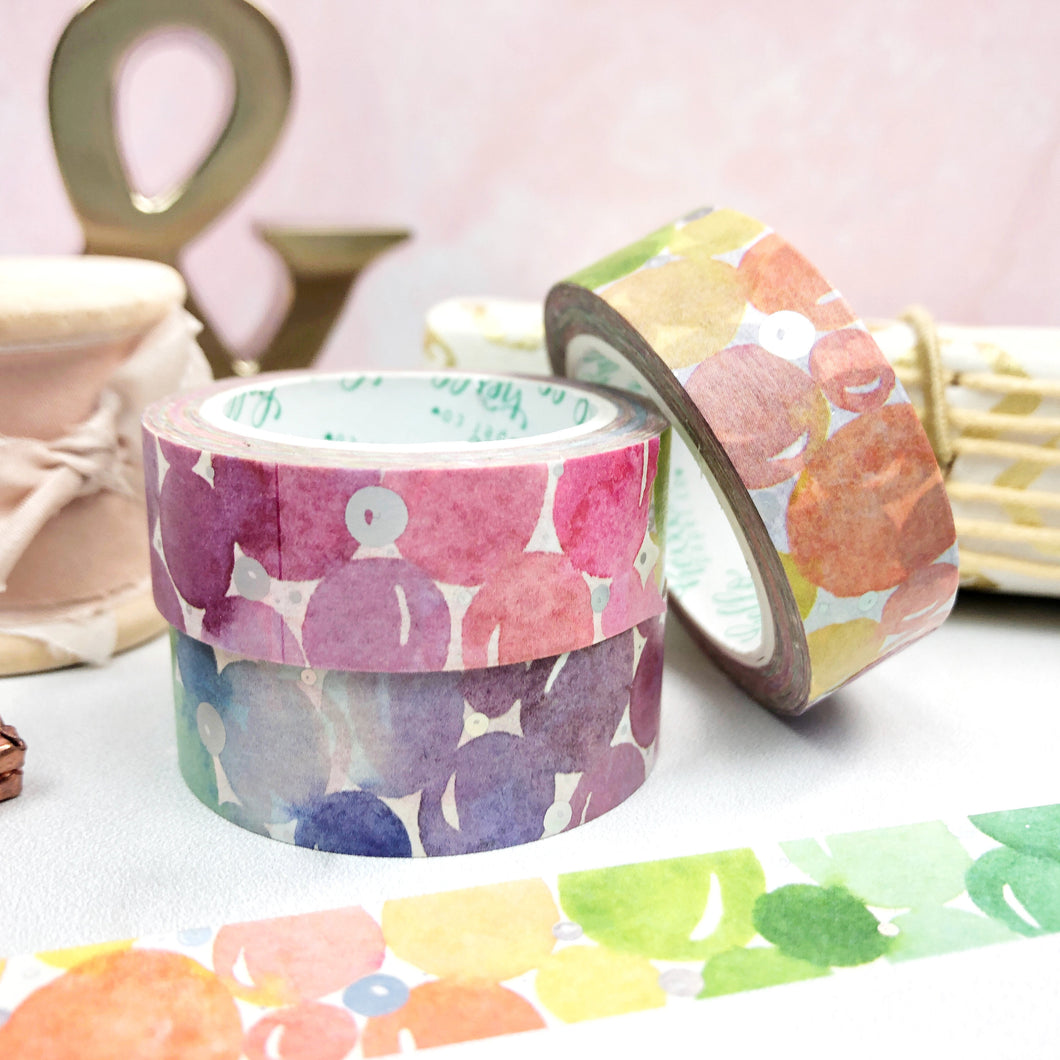 Rainbow Bubble Washi Tape