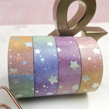 Load image into Gallery viewer, Rainbow Galaxy Washi Tape
