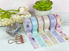 Load image into Gallery viewer, COLLECTION: Purples and Pinks 6-Piece Washi Tape Set
